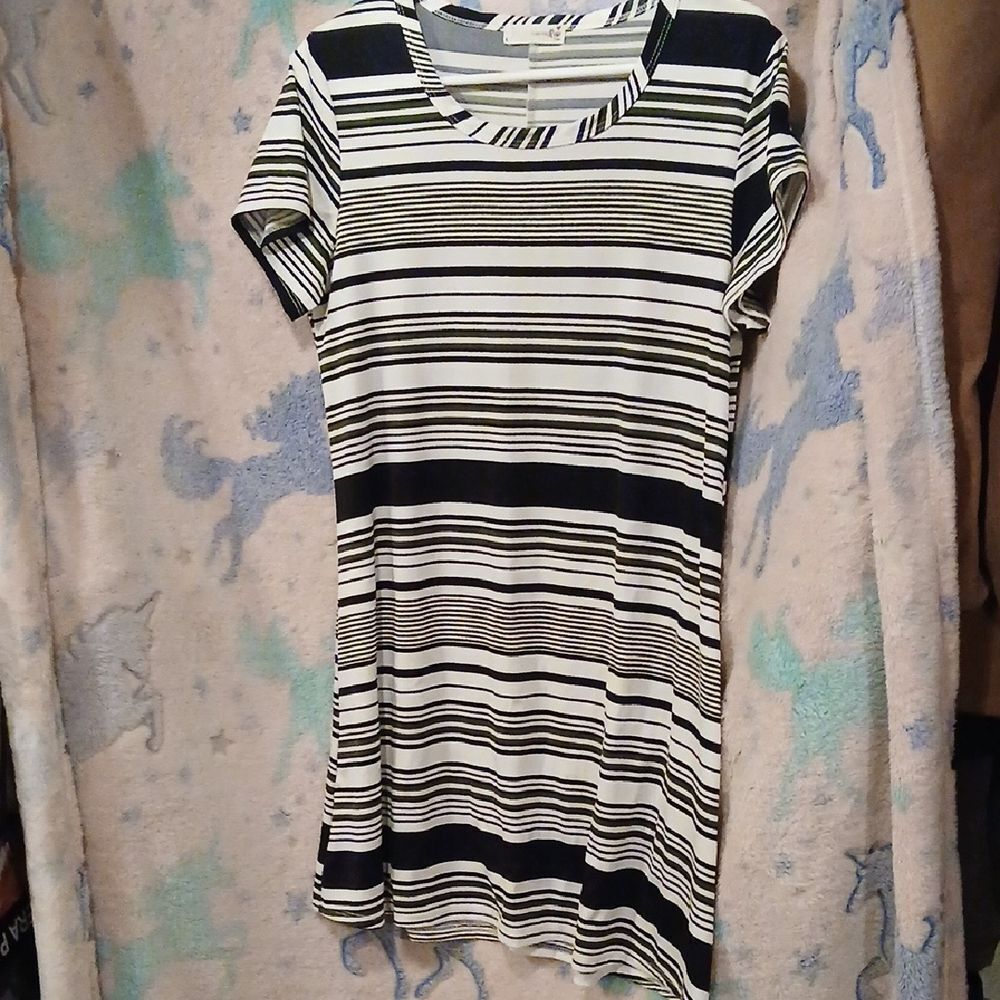 Forever Rose Couture Light Weight Short Sleeve Dress Size Large